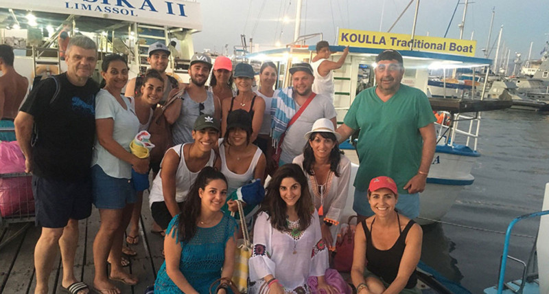 Latchi Boat Trip New Customers and Old Friends for 2022