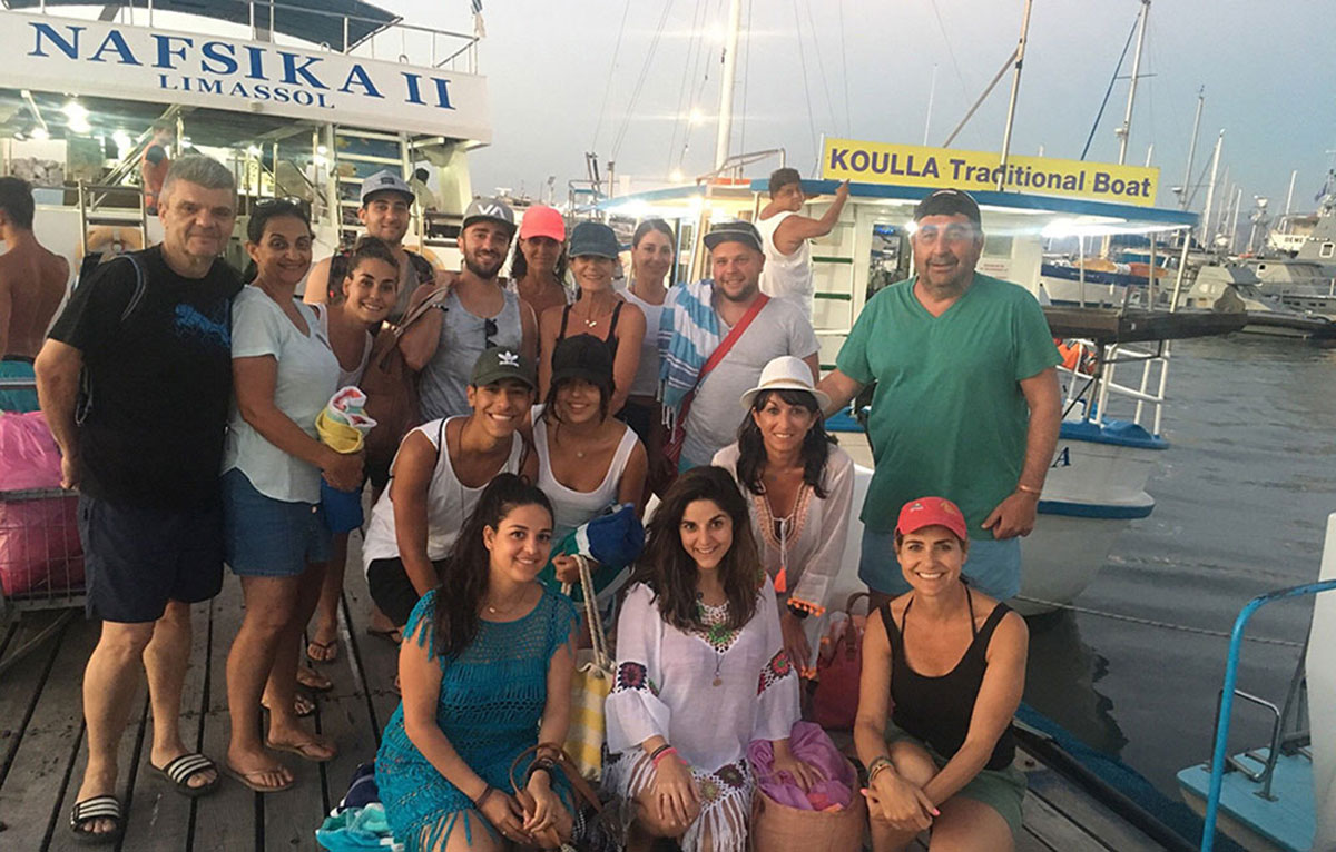 Latchi Boat Trip New Customers and Old Friends for 2022