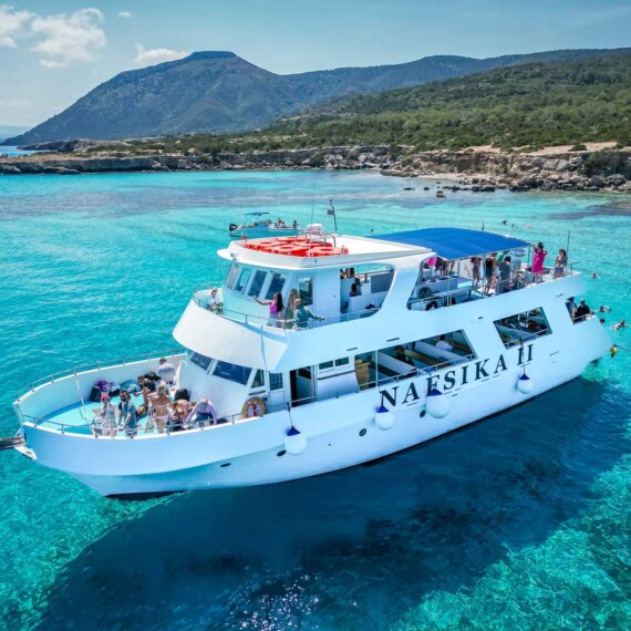 Nafsika II Boat Trips to the Blue Lagoon | cyprusminicruises.com