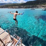 Blue Lagoon, Cyprus on Nafsika II