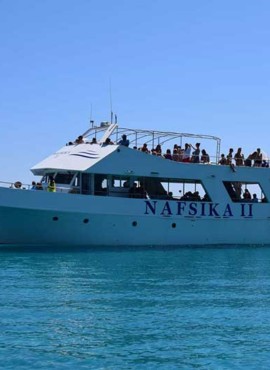 Brilliant Boat Tour to the Blue Lagoon in the Akamas Peninsula | Nafsika II