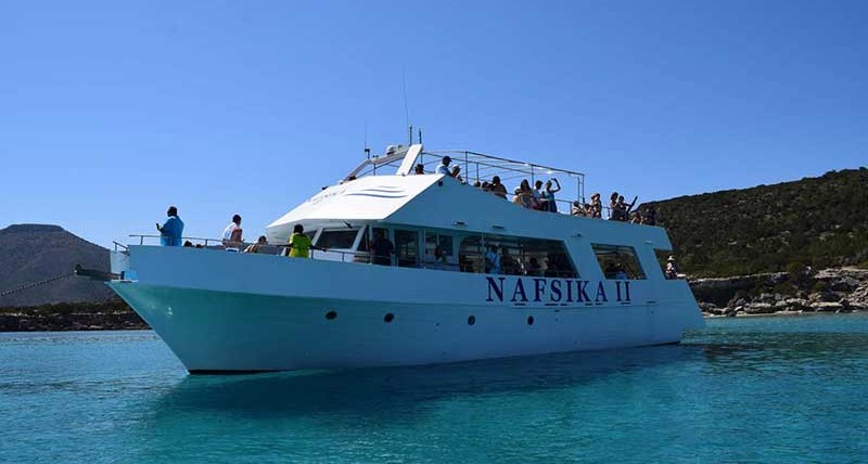 Brilliant Boat Tour to the Blue Lagoon in the Akamas Peninsula | Nafsika II