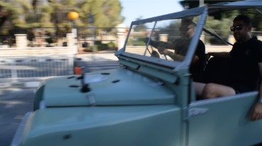Philippos's grandfather's Series II Land Rover, built in 1958