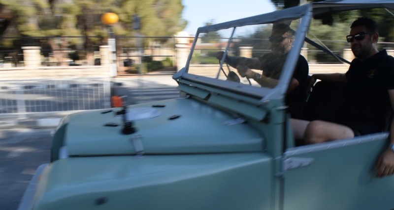 Philippos's grandfather's Series II Land Rover, built in 1958