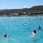 Swimming in the Blue Lagoon from Nafsika II