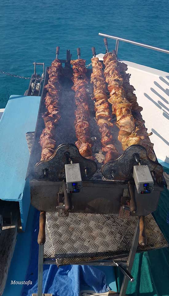 June BBQ & the Sweet Spot of Summer — on Board Nafsika II